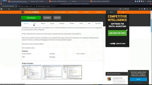 Setting up a development environment - C Programming Tutorial - Part 3 смотреть онлайн