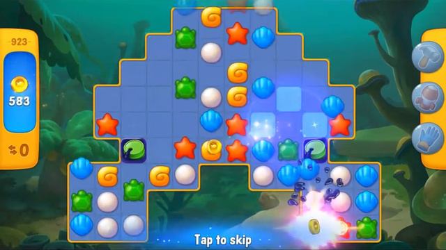 Fishdom - Level 921 - 925 - Gameplay