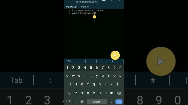 python colored text in one line? #pythontutorial смотреть онлайн