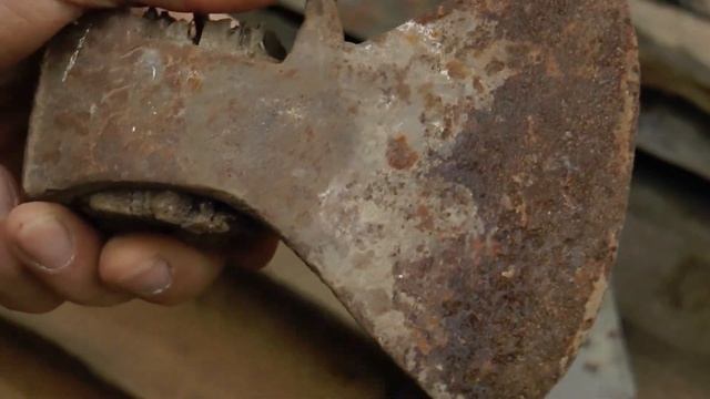 РЕСТАВРАЦИЯ. Старинный ржавый ТОПОР. АНОНС\ RESTORATION. Very OLD RUSTY AXE. АNNOUNCTEMENT. смотреть онлайн