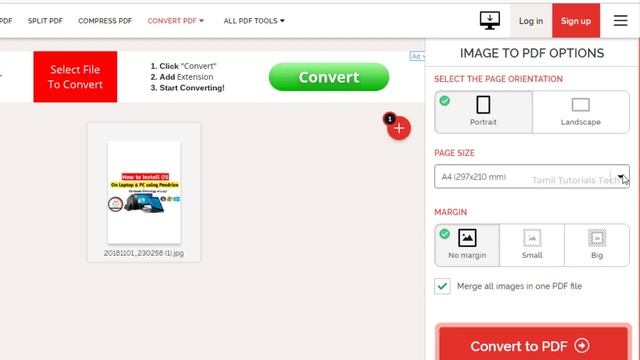 Convert PDF, WORD, JPEG, PPT to Others File Format in online | Tamil Tutorials Tech – தமிழ் смотреть онлайн