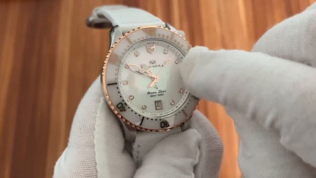 Sea-Gull Ocean Star Pro Fritillary Dial Diving Automatic Watch 219.17.1211