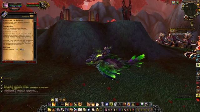Assault On The Sanctum Quest ID 26013 Playthrough Dragonblight смотреть онлайн