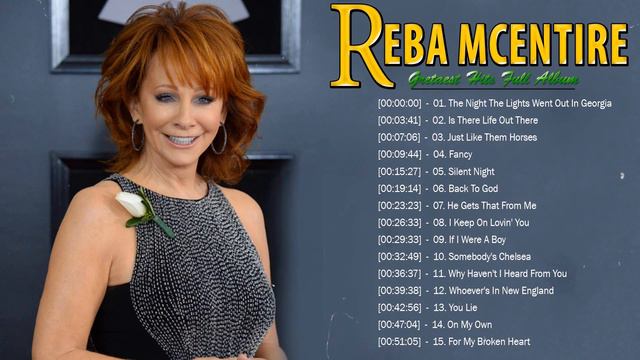 Reba McEntire Greatest Hits - Best Songs Of Reba McEntire - Reba McEntire Playlist Full Album 2022