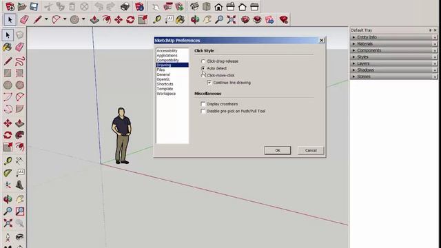 SketchUp: Set, Export and Import Preferences смотреть онлайн