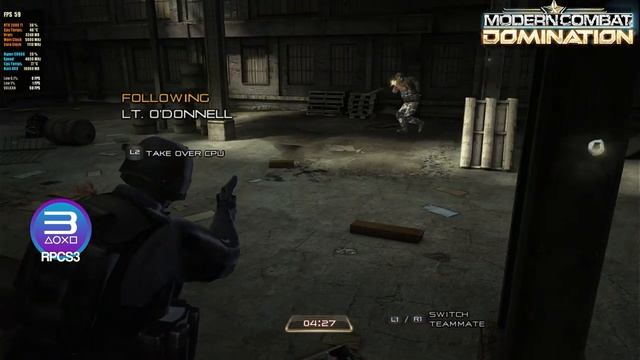 RPCS3 0.0.19 -13029 | Modern Combat: Domination 4K FSR 60 FPS | PS3 Emulator Performance Gameplay смотреть онлайн