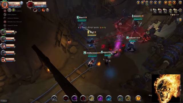 Albion Online - тестируем новые данжики смотреть онлайн