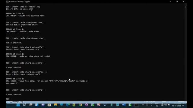 Data Types in SQL смотреть онлайн