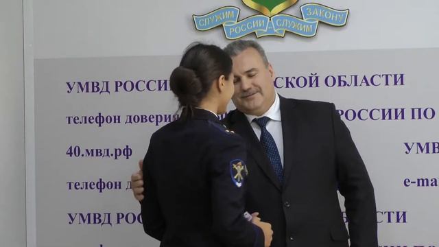УМВД 40 Встреча начальника УМВД с выпускниками смотреть онлайн