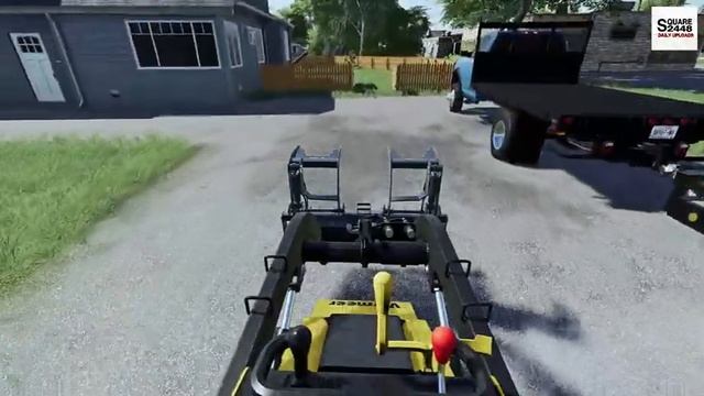 Tree Cleanup In TINY Backyard! | NEW Vermeer Loader & Ram 3500 | Tree Services | FS19 смотреть онлайн