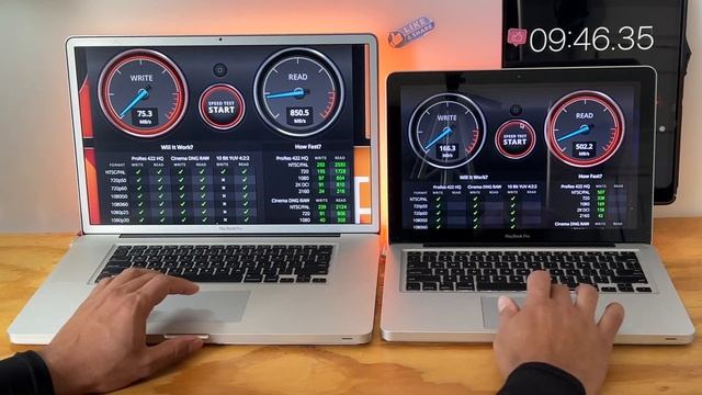 2012 Macbook pro 13" i5 vs 2011 Macbook Pro 17" i7 performance Comparison смотреть онлайн
