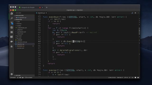 migration para PostgreSQL feito em Golang смотреть онлайн