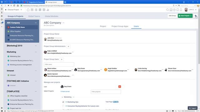 How to review user's permissions across all projects смотреть онлайн