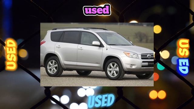 Everything You Need To Know About The Toyota RAV4 СA30 - Fault Guide