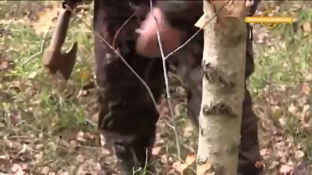 Как охотнику переночевать в лесу Охотничий Мастер класс от А до Я смотреть онлайн