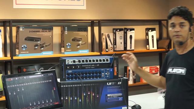 Mesa Digital Ui24R Soundcraft - 24 canais (primeiros passos) | PLAYCOM смотреть онлайн