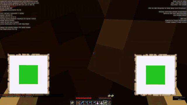 Зеленый квадрат (Новый бог майнкрафта)