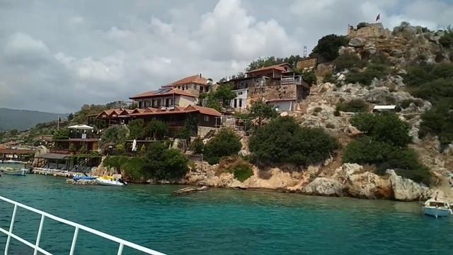 Турция. Морская прогулка на катере. Очень круто! смотреть онлайн