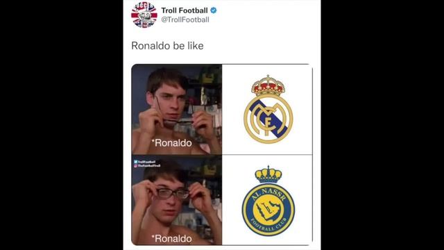 FOOTBALLERS REACT TO CR7 MOVE TO AL NASSR смотреть онлайн