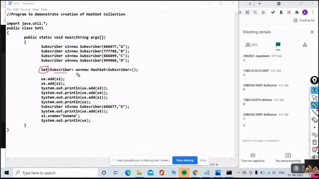 19. JAVA unit 4 (JNTUH 2-2) 01-06-2021 смотреть онлайн