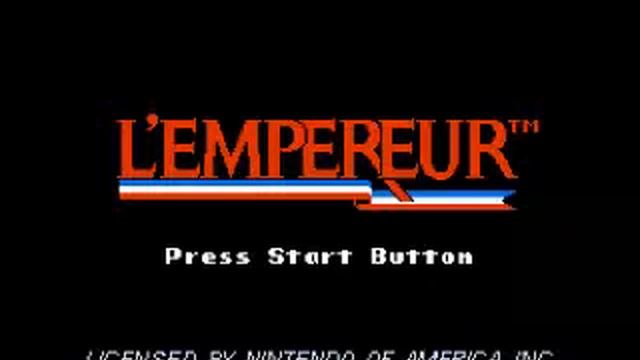 L'Empereur (NES) Music - France City Strategy 01 смотреть онлайн