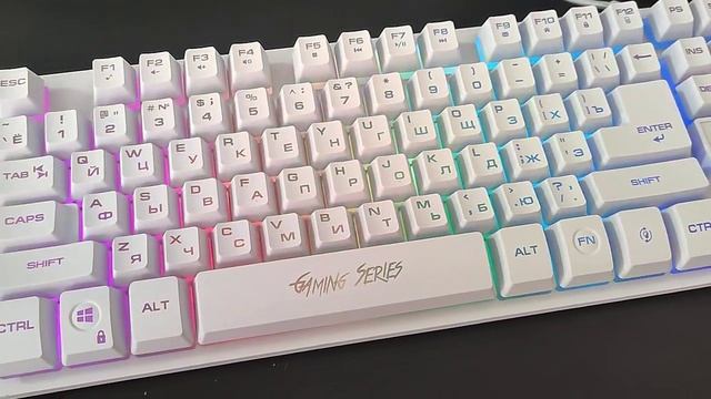 Обзор на проводную клавиатуру DEXP Glory TKL смотреть онлайн