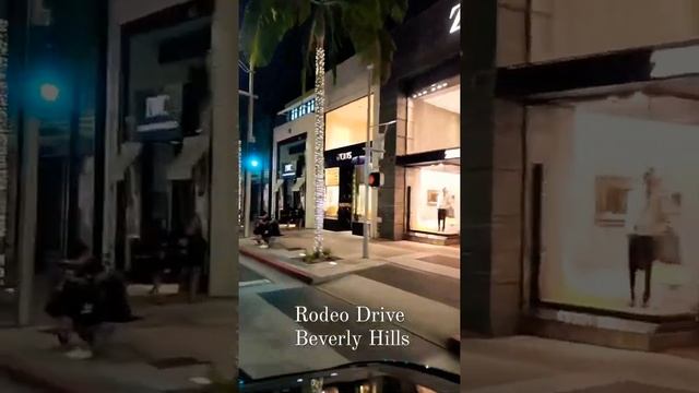 Родео Драйв Беверли Хилс #калифорния #usa #лосанджелес #beverlyhills смотреть онлайн