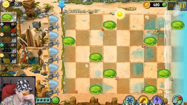 РОБОТО-АКУЛА ПОВЕРЖЕНА (Plants vs. Zombies 2: It’s About Time прохождение #37) смотреть онлайн