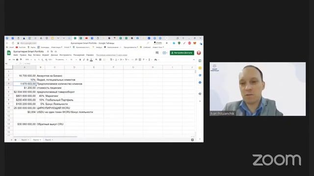 RU Smart Portfolio: стратегия и практика инвестирования в криптовалютный сектор (25.11.2021)