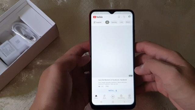 Unboxing RED and BLUE Samsung Galaxy A03 plus shopee smartphone cases смотреть онлайн