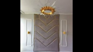 Монтаж мягких стеновых панелей