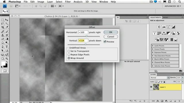 3D MODELING IN PHOTOSHOP-. Creating a Seamless Object from Grayscale.BY EVR смотреть онлайн