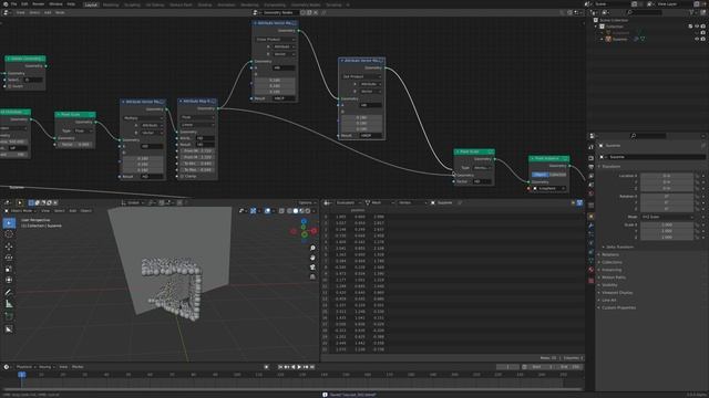 LIVENODING / Geometry Nodes: First Look At Raycast Node смотреть онлайн