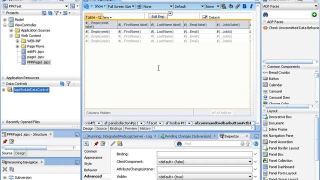 How to create PPR(partial page refresh)Programmatically in ADF смотреть онлайн