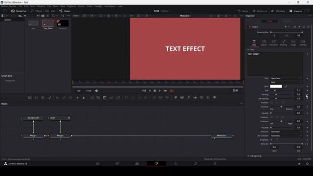 Simple Text Animation in Davinci Resolve 18 (Fusion Tutorial) смотреть онлайн
