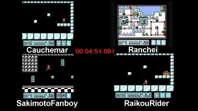 LPF Super Mario Brothers 3 Race | Round 6, Group 1 смотреть онлайн