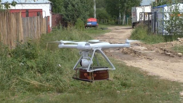 Сколько поднимет Xiaomi Mi Drone 4K?!?!? Первое падение. Load Test Xiaomi Mi Drone. The First Fall.