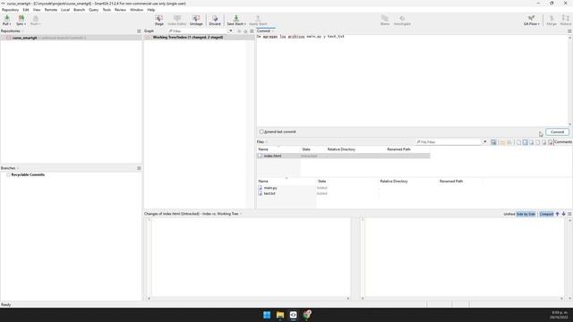 Curso Git - SmartGit | Que Son y Como Se Ejecutan Los Comandos git add y git commit en SmartGit смотреть онлайн