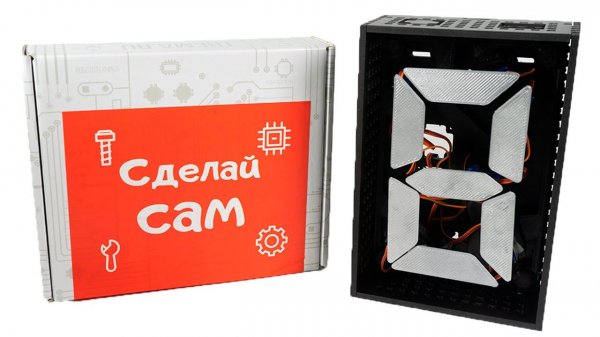 Собираем электромеханическую семисегментную цифру на Arduino