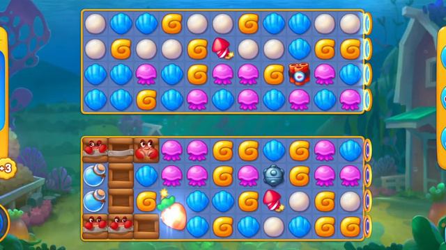 @Fishdom Level 8313. Underwater Farm Level 25 Unlocked. Got New Fish. смотреть онлайн