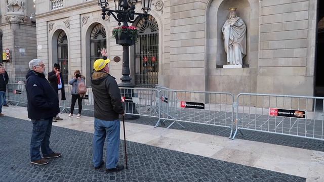 Himne de Catalunya | Street singer | Barcelona смотреть онлайн