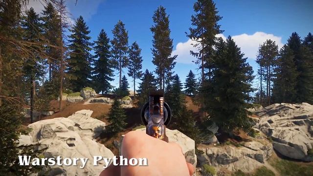TOP 5 PYTHON SKINS | RUST | смотреть онлайн