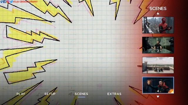 Spider-Man: No Way Home (2021) | Blu-ray™ Disc | Main Menu | Menu Walkthrough смотреть онлайн