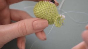 ? Дракоша из бисера.  Часть 4 из 8.  Бисероплетение.  Мастер класс