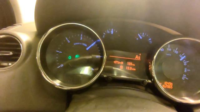 PEUGEOT 5008 (2011) 1.6 HDI (110 Hp) Acceleration & Top Speed