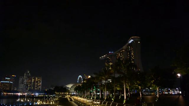 Набережная Marina Bay в Сингапуре смотреть онлайн