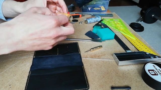 Первое изделие из кожи своими руками без специальных инструментов смотреть онлайн
