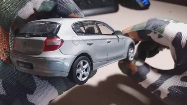 BMW 120i редкая масштабная модель .Пополнение коллекции.