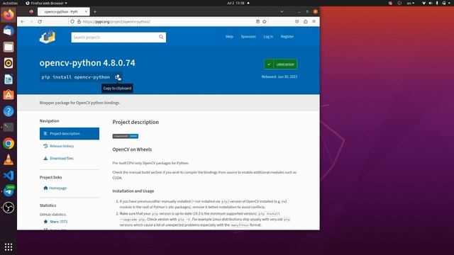 Part 0 - Install OpenCV Python смотреть онлайн