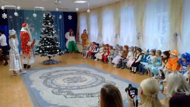 Новогодний утренник в детском саду (28.12.2016 г.) смотреть онлайн